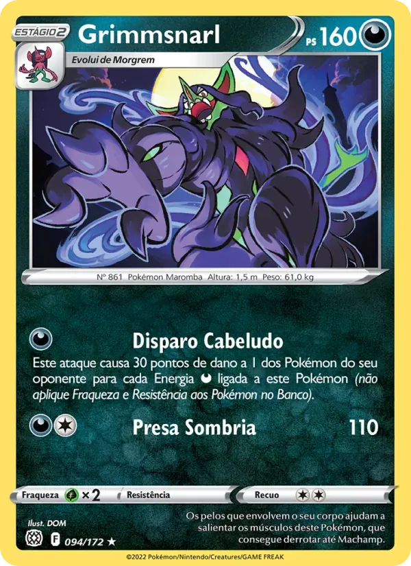 Grimmsnarl 094/172 Astros Cintilantes