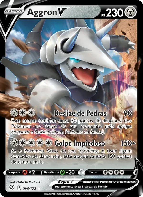 Aggron V 096/172 Astros Cintilantes