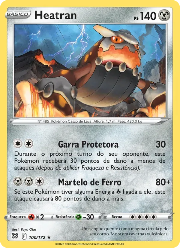 Heatran 100/172 Astros Cintilantes