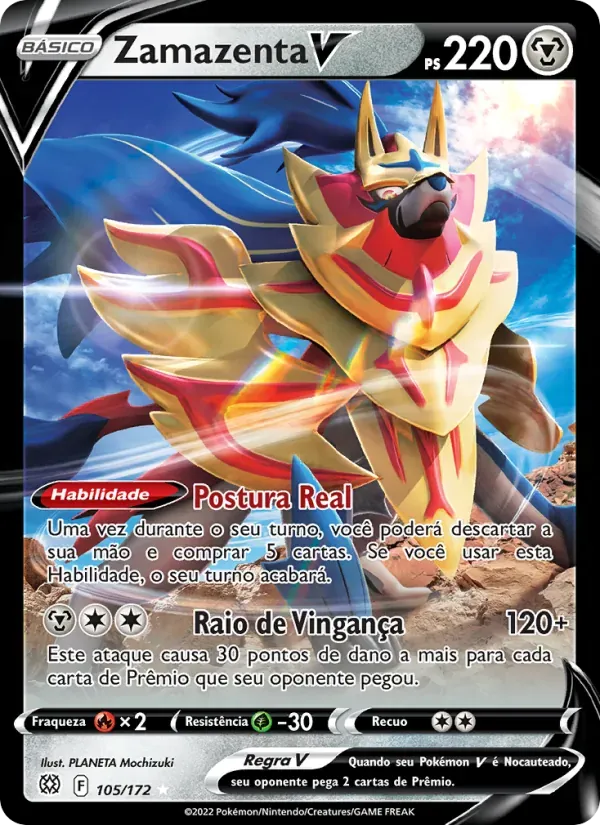 Zamazenta V 105/172 Astros Cintilantes