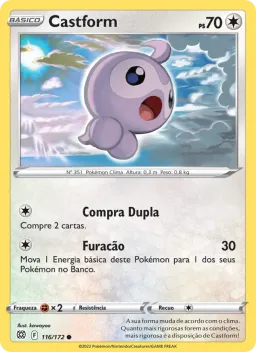 Castform 116 Astros Cintilantes