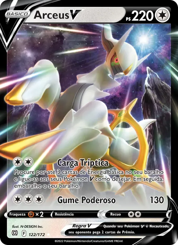 Arceus V 122/172 Astros Cintilantes