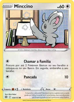 Minccino 124 Astros Cintilantes