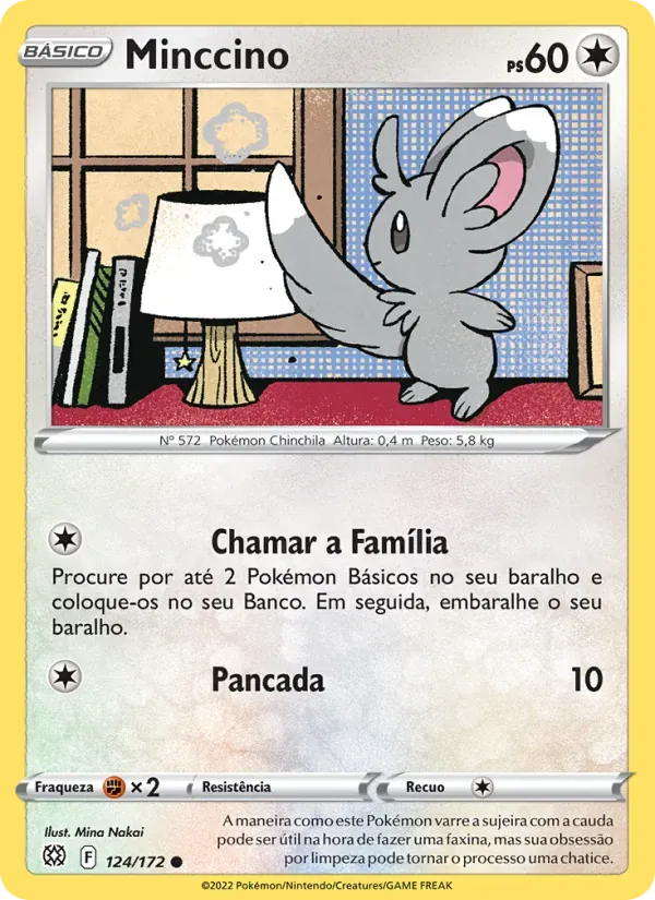 Minccino 124/172 Astros Cintilantes