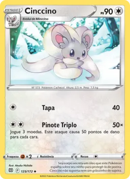 Cinccino 125 Astros Cintilantes