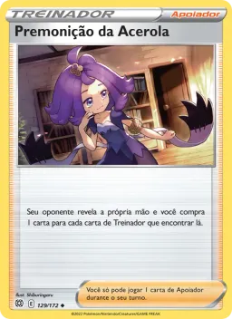 Premonição da Acerola 129 Astros Cintilantes