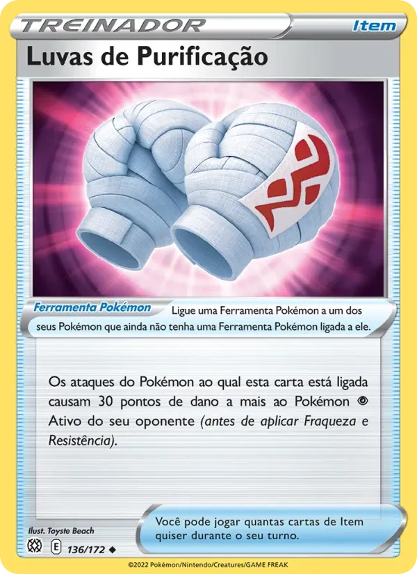 Luvas de Purificação 136/172 Astros Cintilantes