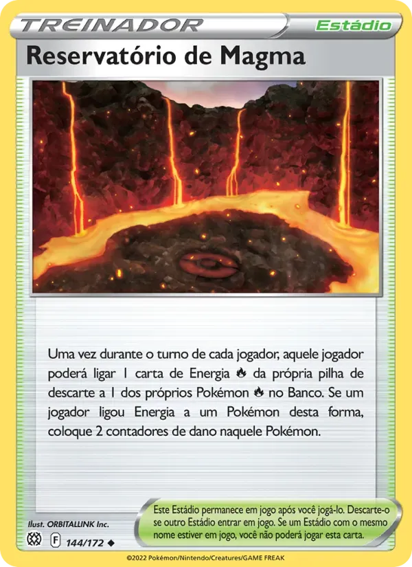 Reservatório de Magma 144/172 Astros Cintilantes