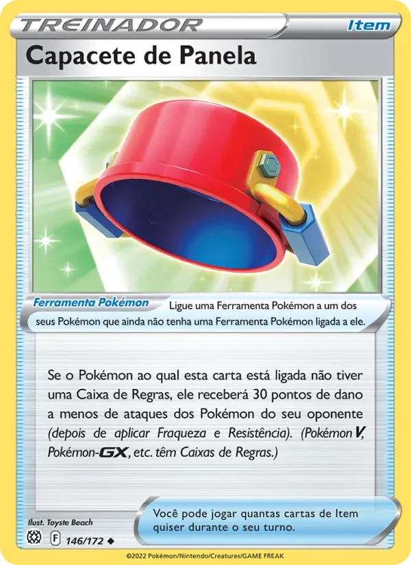 Capacete de Panela 146/172 Astros Cintilantes