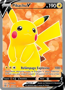 Pikachu V 157 Astros Cintilantes