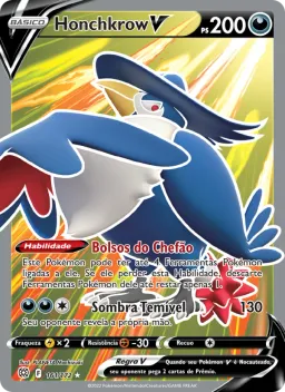 Honchkrow V 161 Astros Cintilantes
