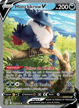 Honchkrow V 162 Astros Cintilantes