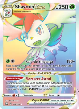 Shaymin V-ASTRO 173 Astros Cintilantes