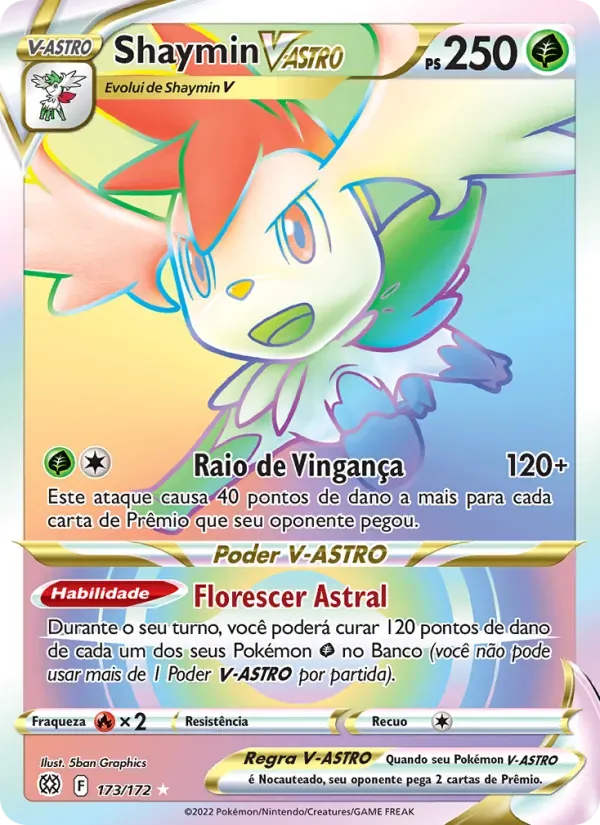 Shaymin V-ASTRO 173/172 Astros Cintilantes
