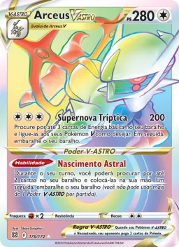 Arceus V-ASTRO 176 Astros Cintilantes