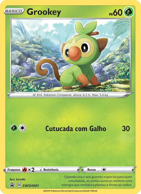 Grookey SWSH001/307 ESES Promos