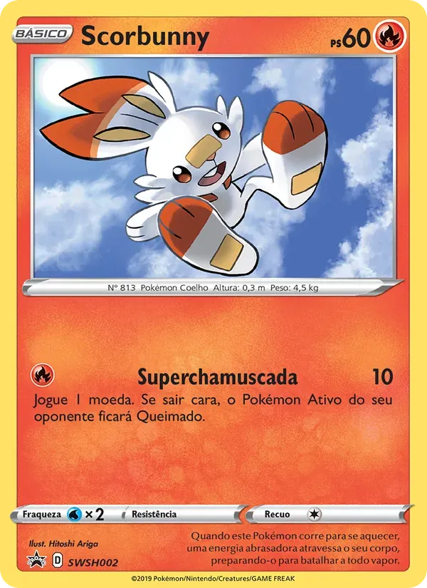 Scorbunny SWSH002/307 ESES Promos