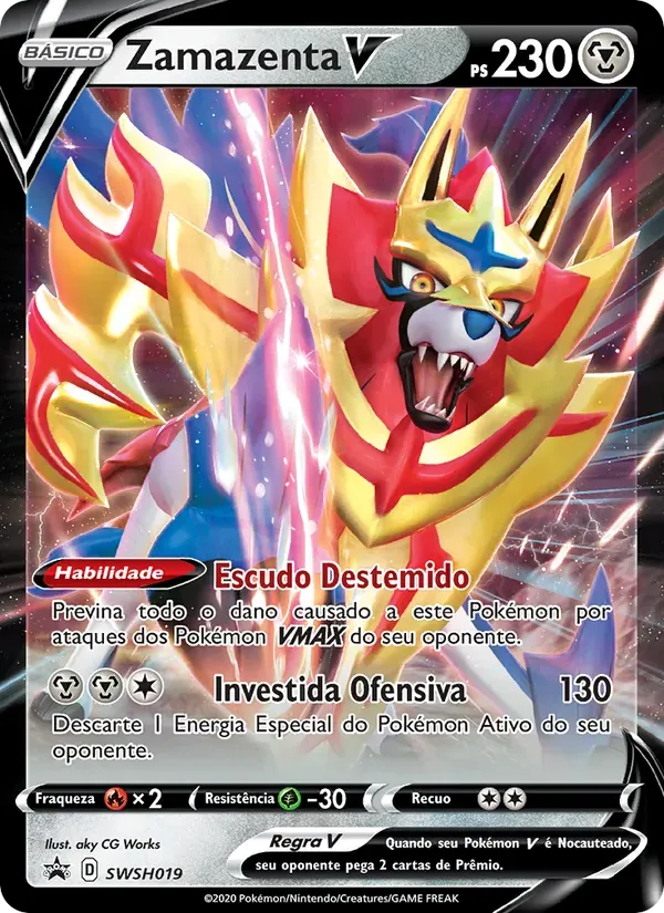Zamazenta V SWSH019/307 ESES Promos