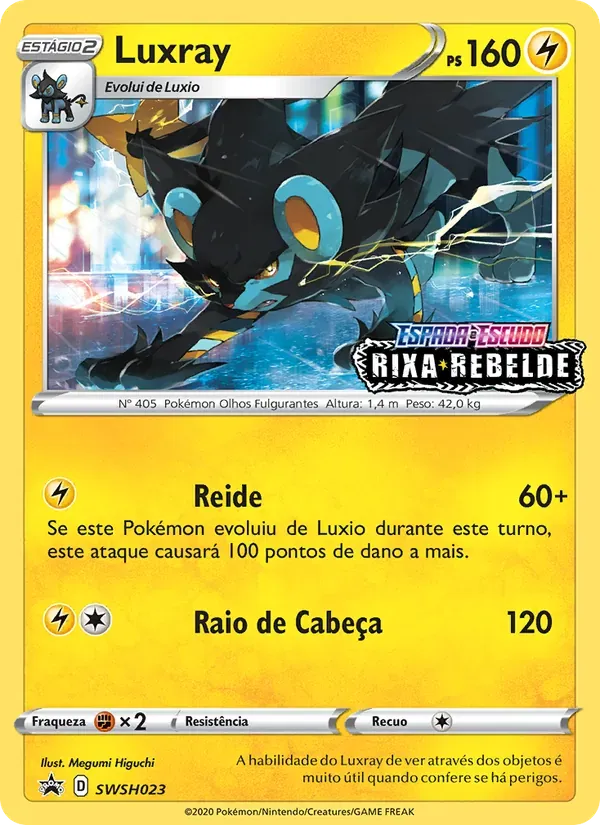 Luxray SWSH023/307 ESES Promos