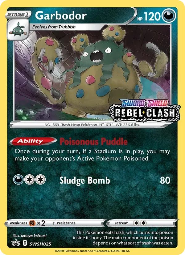 Garbodor SWSH025/307 ESES Promos