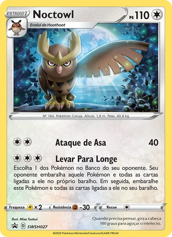 Noctowl SWSH027/307 ESES Promos