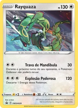 Rayquaza SWSH029 ESES Promos