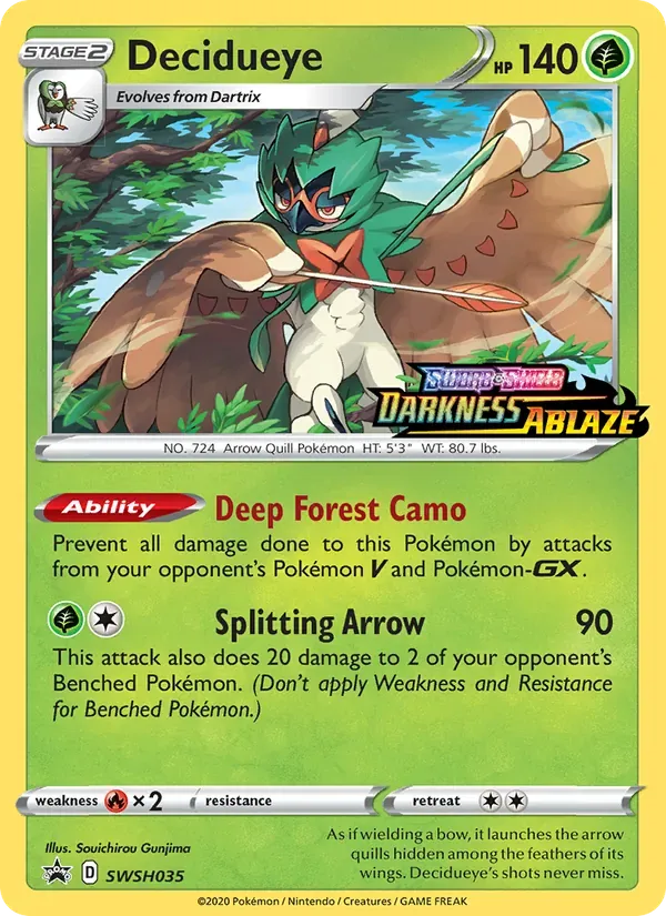 Decidueye SWSH035/307 ESES Promos