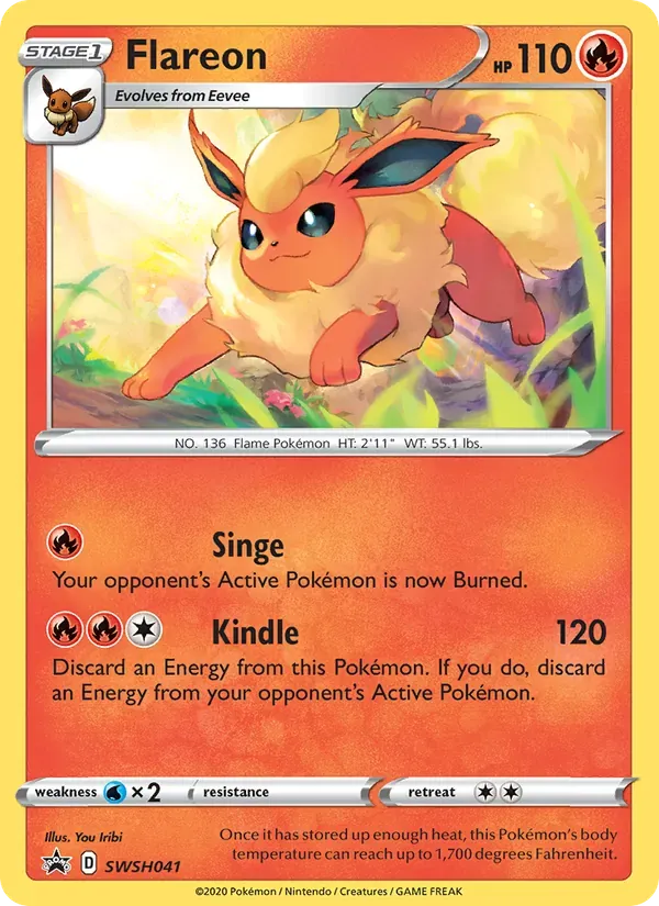 Flareon SWSH041/307 ESES Promos