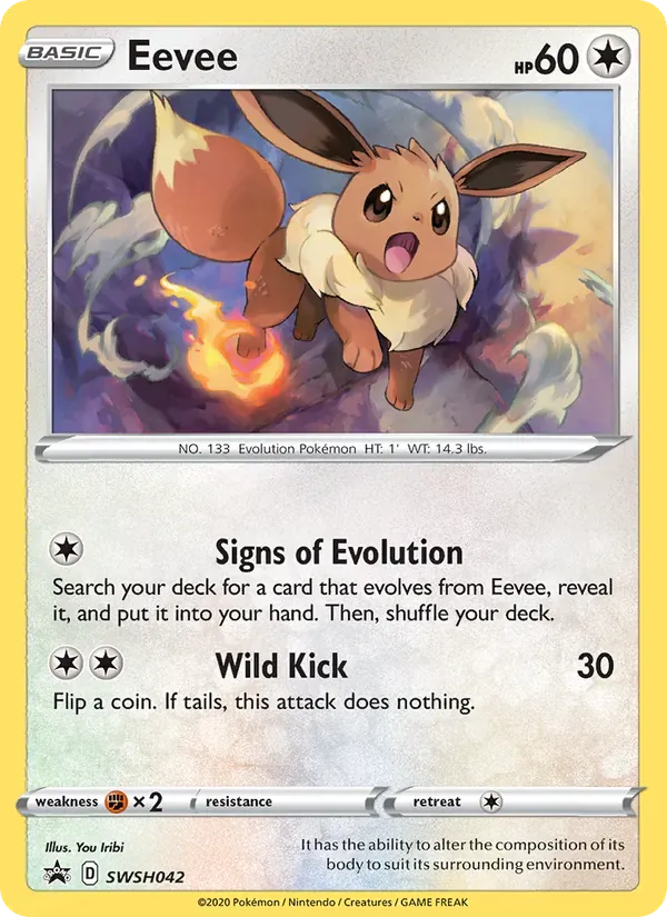 Eevee SWSH042/307 ESES Promos