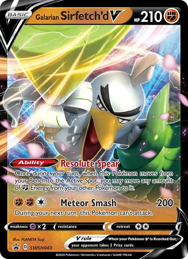 Sirfetch'd de Galar V SWSH043/307 ESES Promos