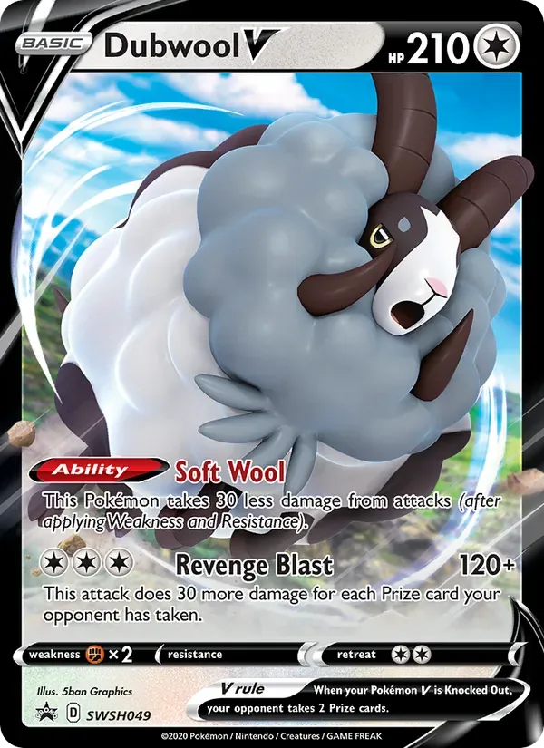 Dubwool V SWSH049/307 ESES Promos