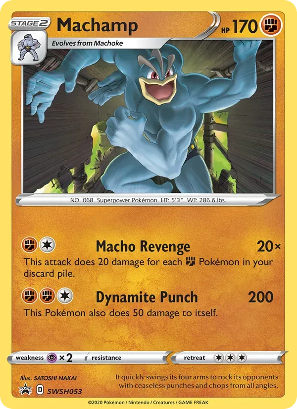 Machamp SWSH053/307 ESES Promos