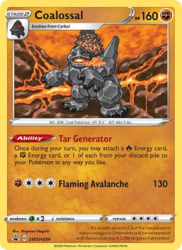 Coalossal SWSH054 ESES Promos