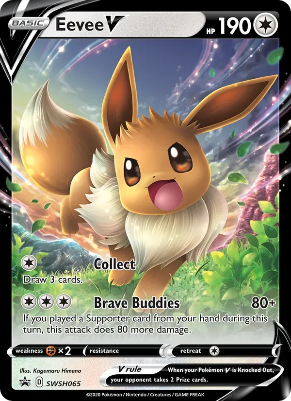 Eevee V SWSH065/307 ESES Promos
