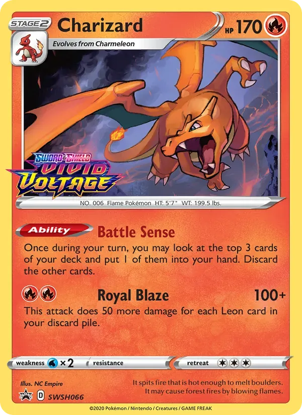 Charizard SWSH066/307 ESES Promos
