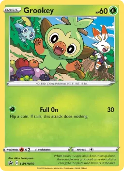 Grookey SWSH070 ESES Promos