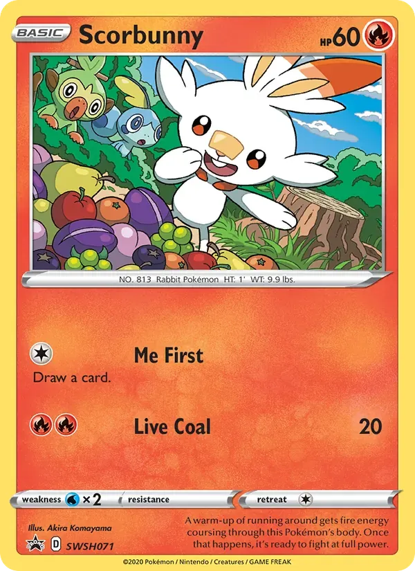 Scorbunny SWSH071/307 ESES Promos