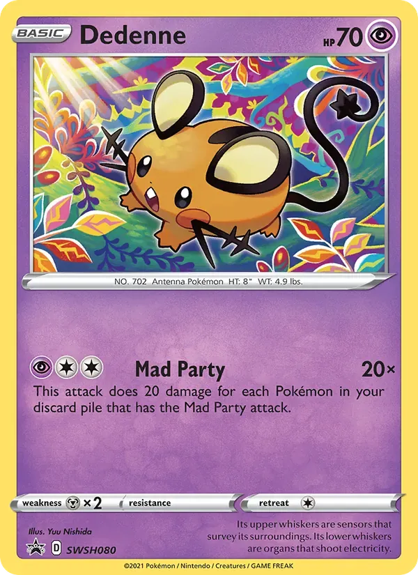 Dedenne SWSH080/307 ESES Promos