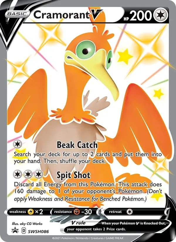 Cramorant V SWSH086/307 ESES Promos