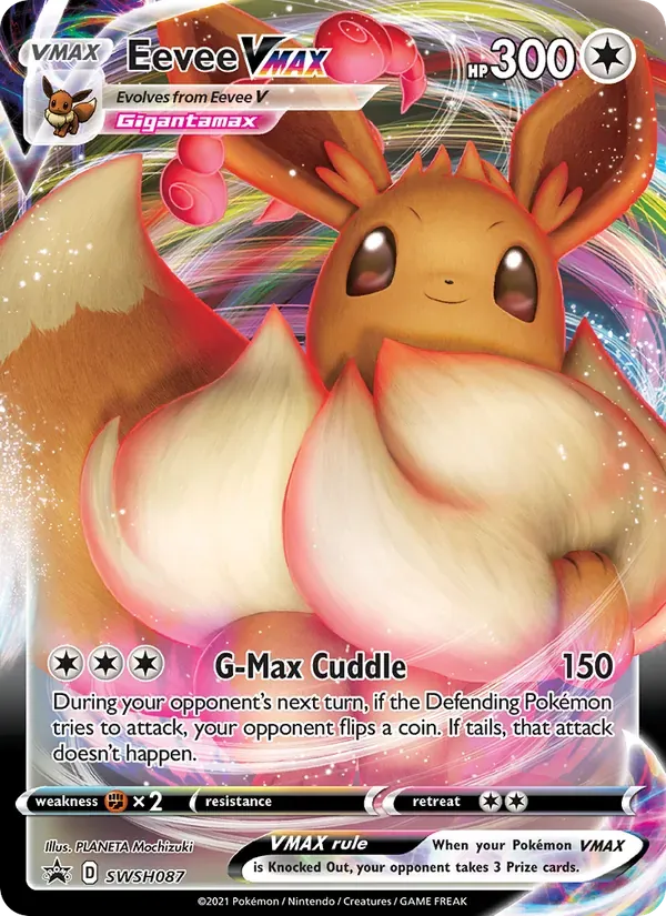 Eevee VMAX SWSH087/307 ESES Promos