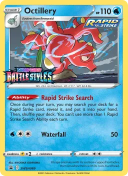 Octillery SWSH089 ESES Promos