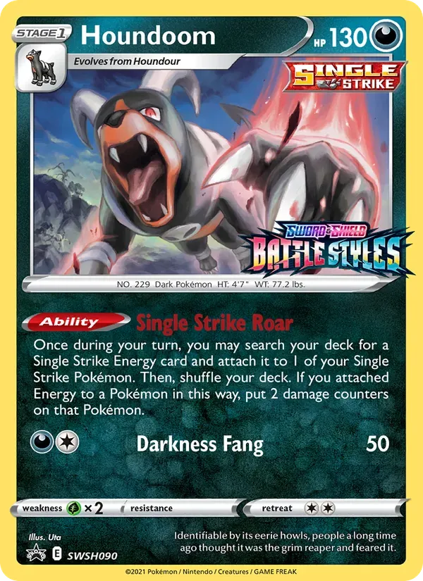 Houndoom SWSH090/307 ESES Promos