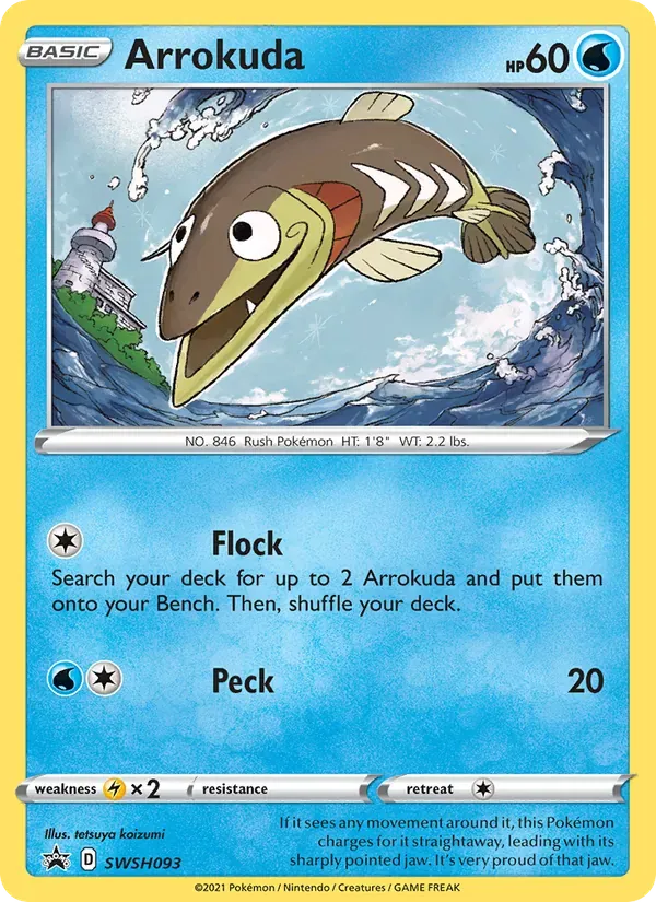 Arrokuda SWSH093/307 ESES Promos