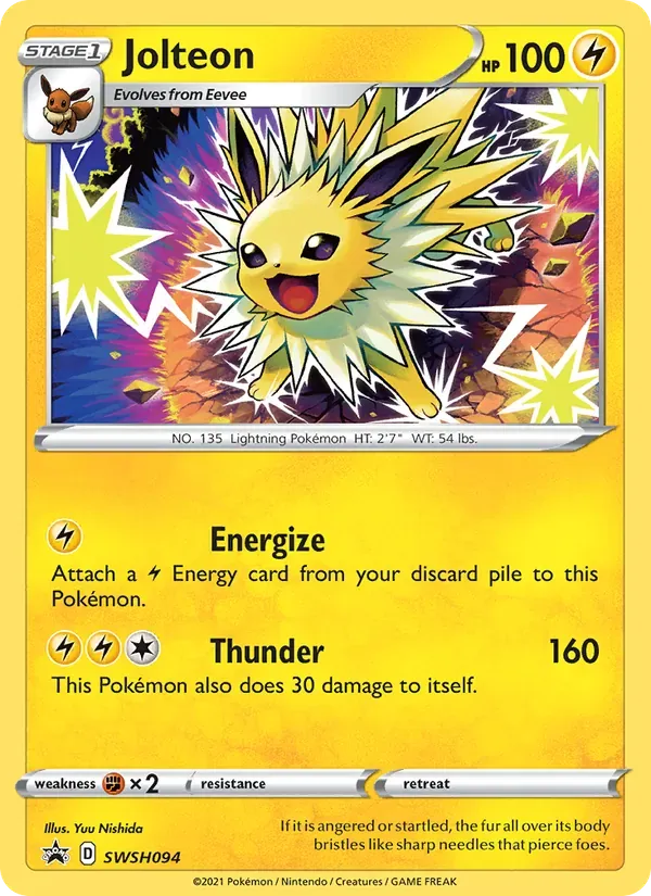 Jolteon SWSH094/307 ESES Promos