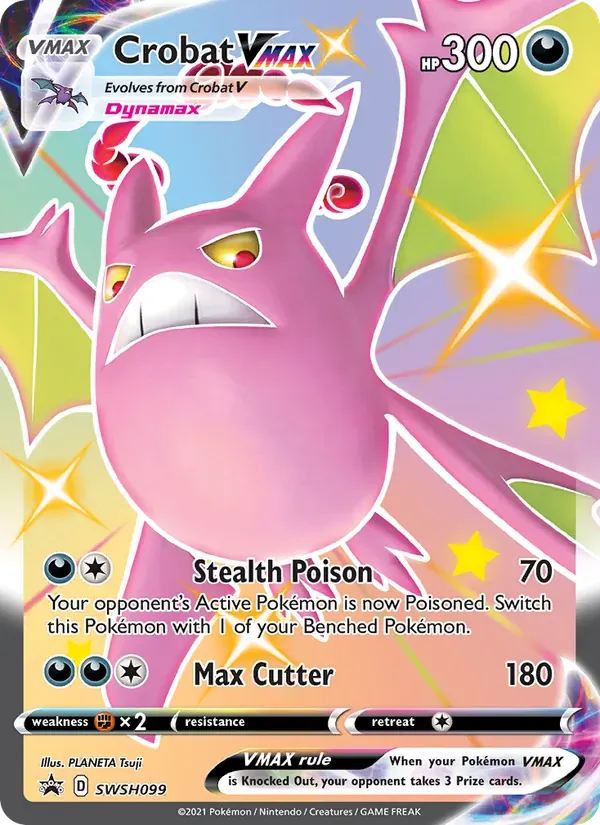 Crobat VMAX SWSH099/307 ESES Promos