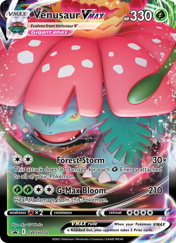 Venusaur VMAX SWSH102/307 ESES Promos