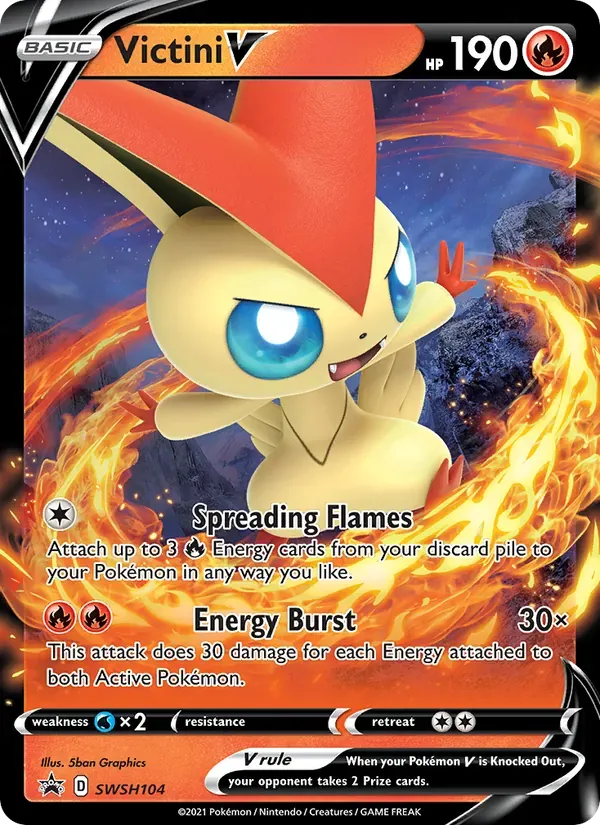 Victini V SWSH104/307 ESES Promos