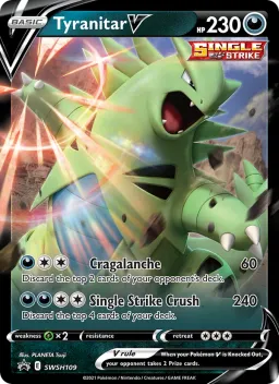 Tyranitar V SWSH109 ESES Promos
