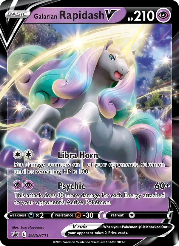 Rapidash de Galar V SWSH111/307 ESES Promos