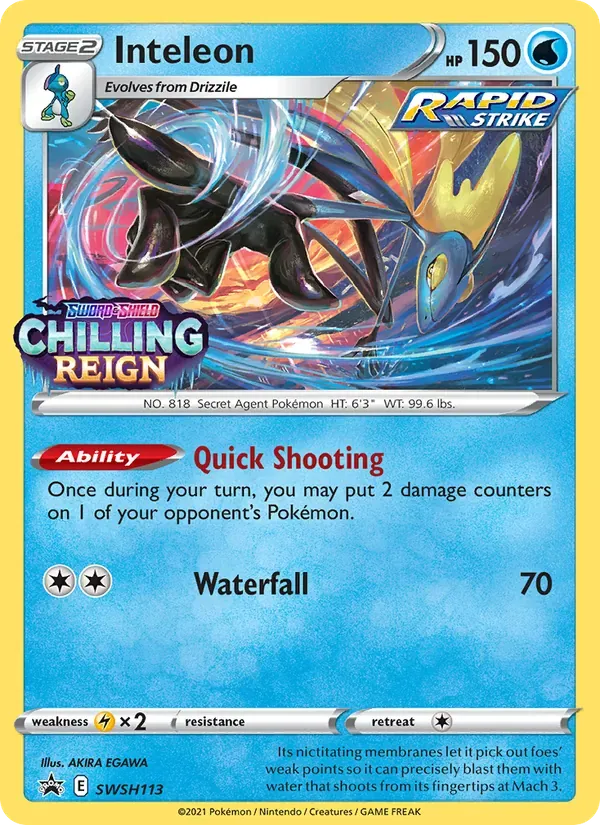 Inteleon SWSH113/307 ESES Promos